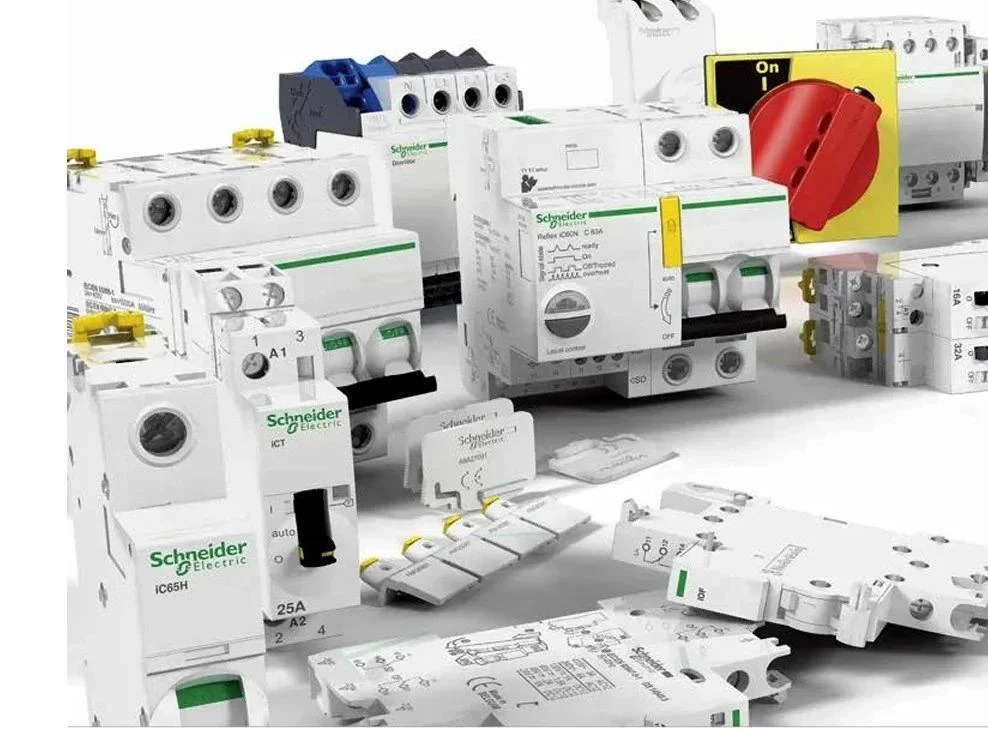 Schneider Electric MCBs, contactors and panel gear