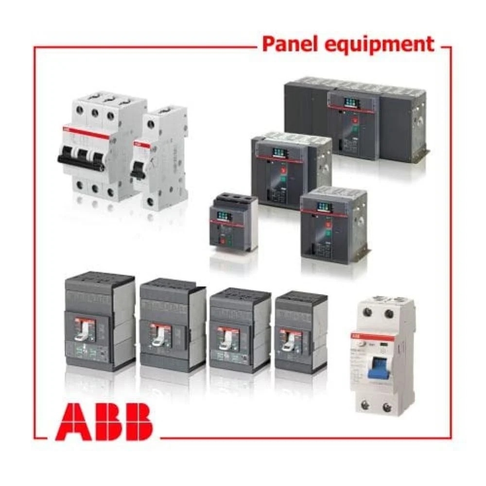 ABB panel equipment, breakers and switchgear